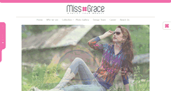Desktop Screenshot of missgrace.in
