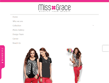 Tablet Screenshot of missgrace.in